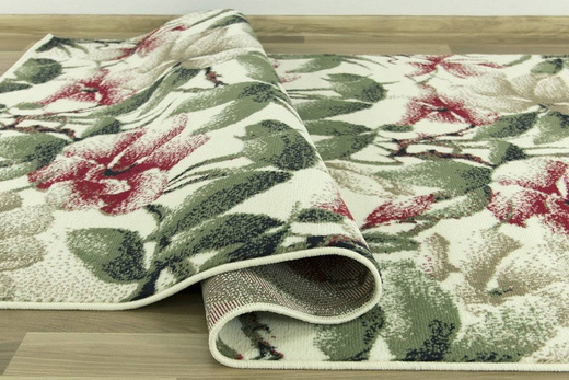 Dywan Luna 503980/62933 kremowy kwiaty