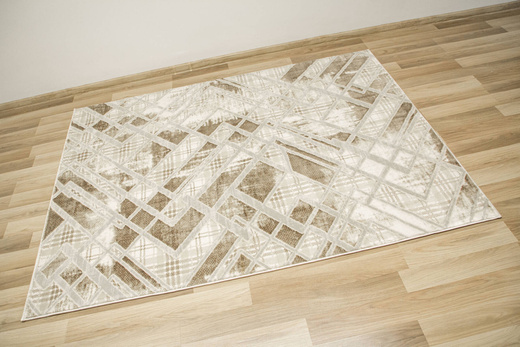 Dywan Garda P1149 Vizon Beż Krem Romby Marmur