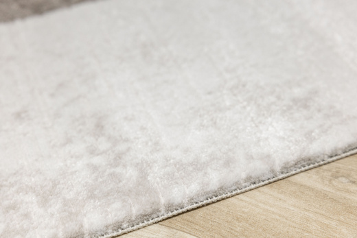 Dywan Kashmir KR168S Vizon/Black Szarobeżowy Złoty Abstrakcja