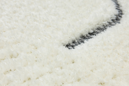 Dywan Shaggy Lula Soft IM09A L.Gr/Bon Krem Szary Zygzaki