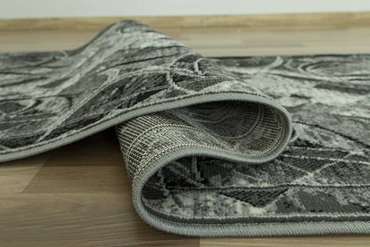 Chodnik Gold 336/18 szary szerokość 80 cm