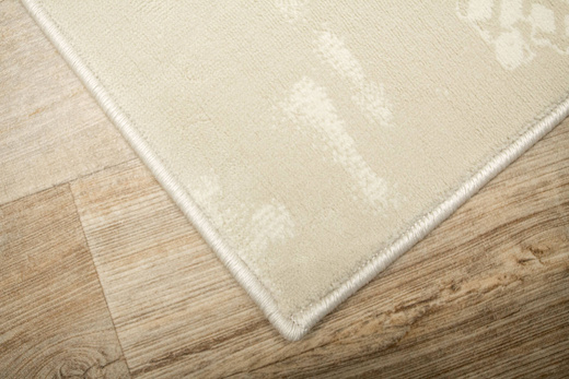 Lśniący Dywan Allora Plus F353A Beige Beż Złoty Okręgi