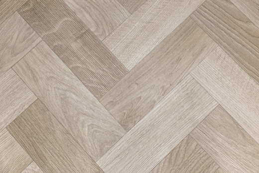 Wykładzina PCV Bingo Sintra 583 Jodełka Parkiet Beż szerokość 1,5 m