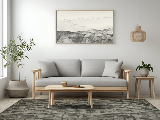 Wykładzina Flamingo 74 Dark Grey Ciemny Szary Czarny szerokość 4 m