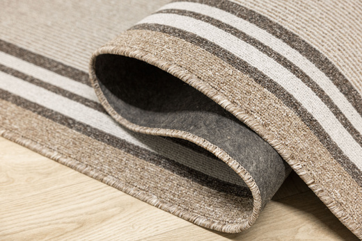 Chodnik Colorado 5412 Brąz Beż Pasy szerokość 80 cm