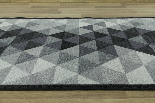 Antypoślizgowy Chodnik Nolan 19 szary szerokość 100 cm