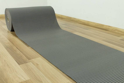 Mata Łazienkowa Softy-tex 801 szary szerokość 65 cm