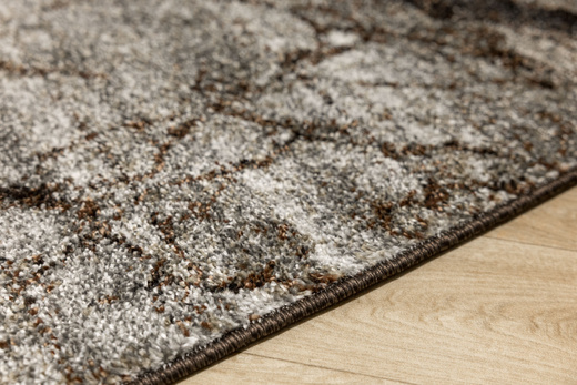 Dywan Ponte N889A d.brown/l.grey Brąz Szary Marmur