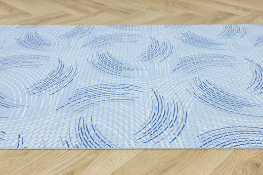 Mata Łazienkowa 88A Niebieski szerokość 65 cm