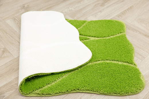 Dywanik Łazienkowy Antypoślizgowy Honey Light Green Jasny Zielony