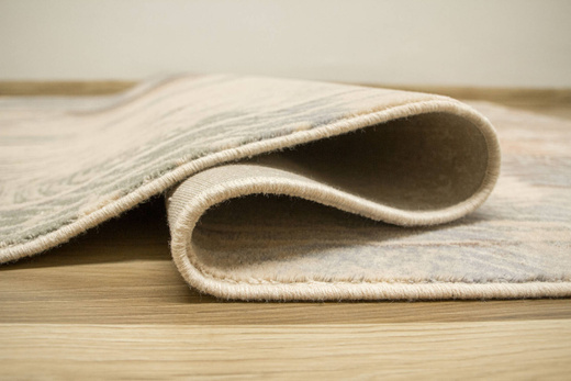 Dywan Wełniany Isfahan Ornan Morski Linie Abstrakcja