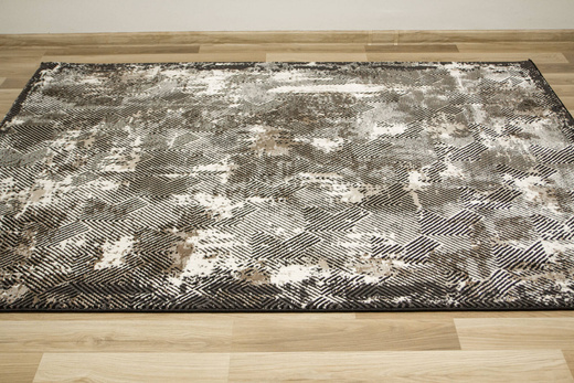 Dywan Studio E621A Szary Czarny Beż Tynk