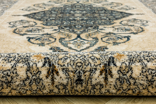 Wełniany Dywan Isfahan Brenda Jasny Beż Ornament