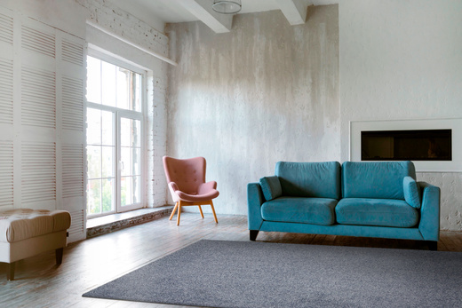 Wykładzina Sphinx-special 82 Niebieski Błękitny Melanż Shaggy szerokość 4 m