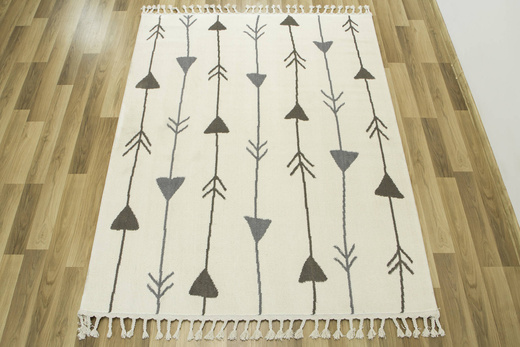 Dywan Karof 6063A mink/white 13 Strzałki