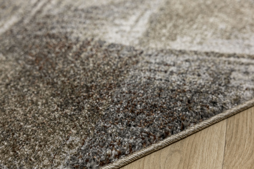 Chodnik Ponte N858A Beige Szary Brąz Romby szerokość 80 cm