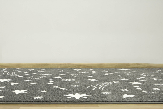 Dywan Lima 9572A d.grey/cream Szary Kremowy Gwiazdy Nocne Niebo