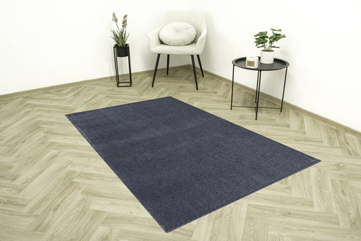 Wykładzina Eternity Special 81 Ciemy Niebieski szerokość 4 m