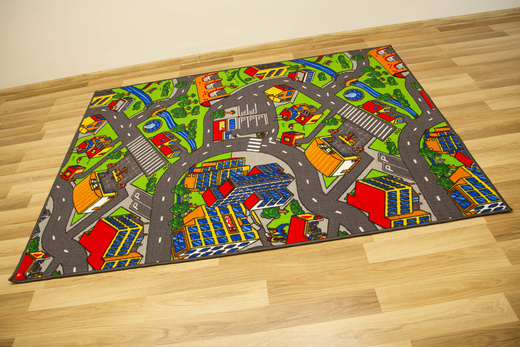 Dywan Dziecięcy Clever Town Uliczki
