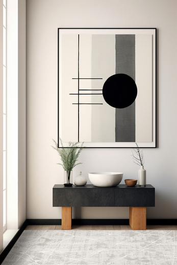 Dywan Illusion H017A creamHB/l.grey Szary Krem Lśniący Marmur Linie