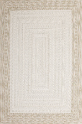 Dywan Dwustronny Sznurkowy Brussels 205830/10820 Jute Outdoor Ramki Beż Krem