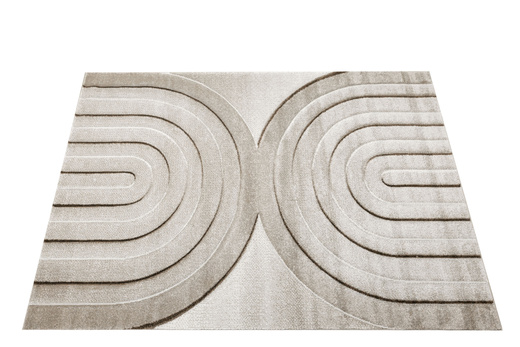 Dywan Agent 40438/870 brown/beig Krem Beż Brąz Półkola