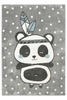 Dywan Dziecięcy Lima 9371A l.grey/blue Szary Turkus Panda Indianin