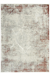 Dywan DAVINCI 2019A d.red/beige Z86-45 Ornament Kremowy Ciemny Czerwony