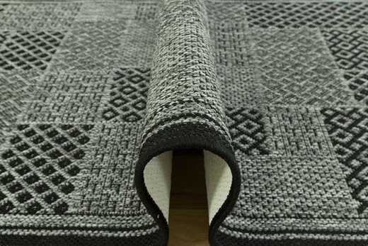 Antypoślizgowy Chodnik Scandigel 2987/DM9Q szary szerokość 100 cm