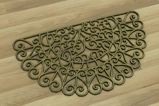 Antypoślizgowa wycieraczka Iron Mat Gold 3 półokrągła