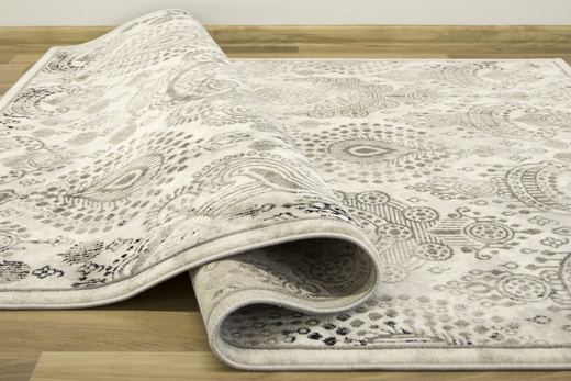 Dywan Versage 2301A black/white Ornament