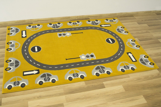Dywan LUNA KIDS 531825/89955 mustard Autka