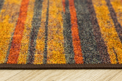 Chodnik Antypoślizgowy Fusion 14 Wielobarwny Paski szerokość 120 cm