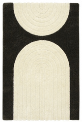 Dywan Shaggy/Sizal Akra 65203/699 Grafit Krem Pasy