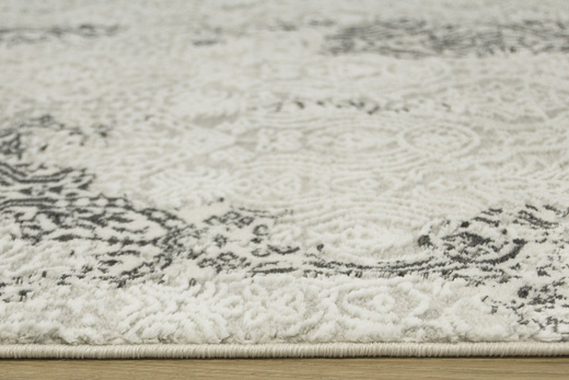 Dywan DAVINCI 5520A d.grey/beige Z84-25 Krem Szary Ornament