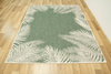 Dywan Dwustronny Sznurkowy Brussels 205183/10520 green liście palmy Outdoor
