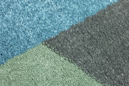 Dywan Dziecięcy Lima M046A blue/green Zielony Szary Niebieski