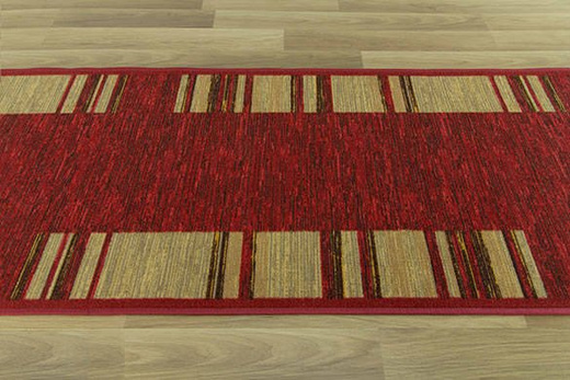 Antypoślizgowy Chodnik Adagio 31 bordo szerokość 80 cm