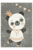  Dywan Dziecięcy Lima C883A l.grey/cream Różowy Szary Baletnica Panda