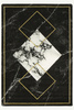 Dywan Diamond K4477G gold/gold Marmur Romby