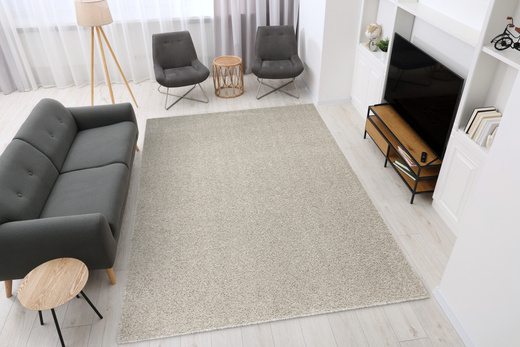 Dywan Sphinx-special 73 Kaszmir Szarobeżowy Lśniący filc