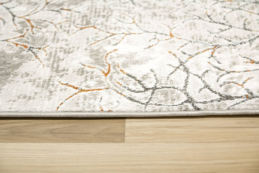 Chodnik Maya PR336M multi orange Drzewo szerokość 70 cm