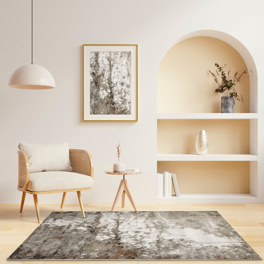 Dywan Ponte N839A l.grey/beige Szary Brąz Tynk