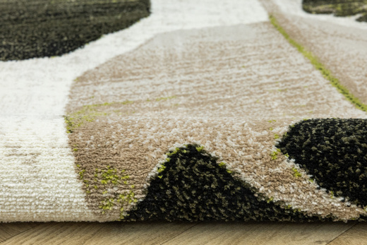 Dywan Clara 02777A cream/olive Zieleń Brąz Liście