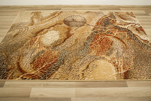 Wełniany Dywan Isfahan Bellona Bursztyn