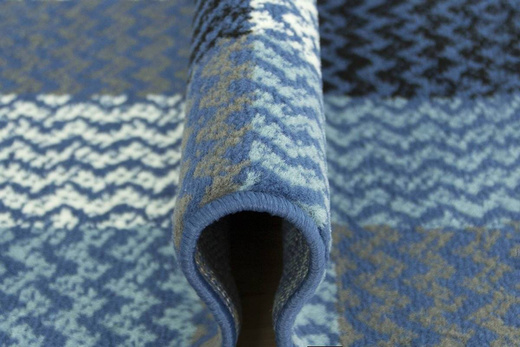 Chodnik luna 503568/94955 patchwork jeans szerokość 120 cm