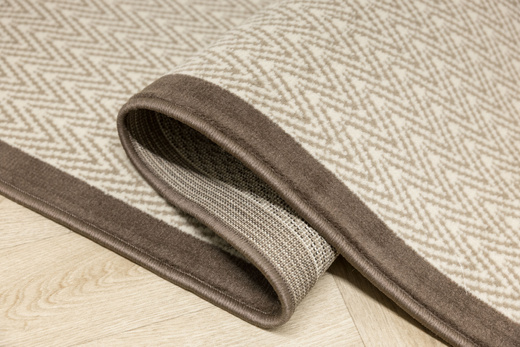 Chodnik Luna 503236/97944 Choco Jodełka Beż szerokość 70 cm