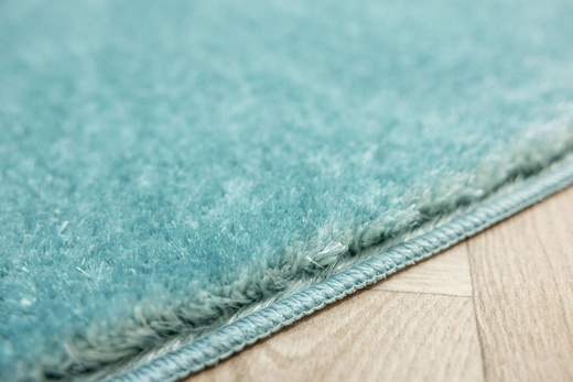 Dywanik Łazienkowy Antypoślizgowy Malmo Niebieski Turkus