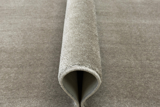 Dywan Glamour-Sub 112 Lśniący Srebrzysty Szary Beż Kaszmir na jucie