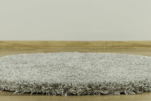 Okrągły Dywan Shaggy Home Hill 74 szary